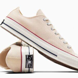EUC CTAS Converse 70 OX Parchment 162062C (7.5W - 5.5M) KICKS